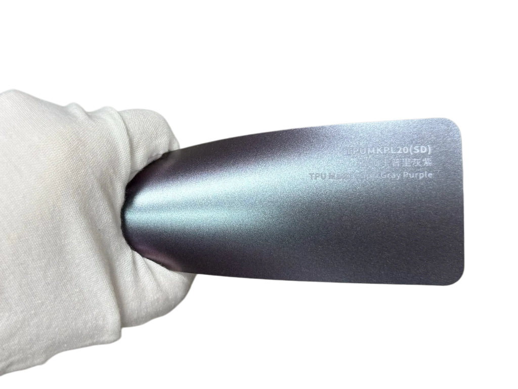 High Quality Llumar High Glossy Crystal TPU Matte Capri Gray Purple Wrapping Car Wrap Vinyl Color Changing Body Anti-Scratch