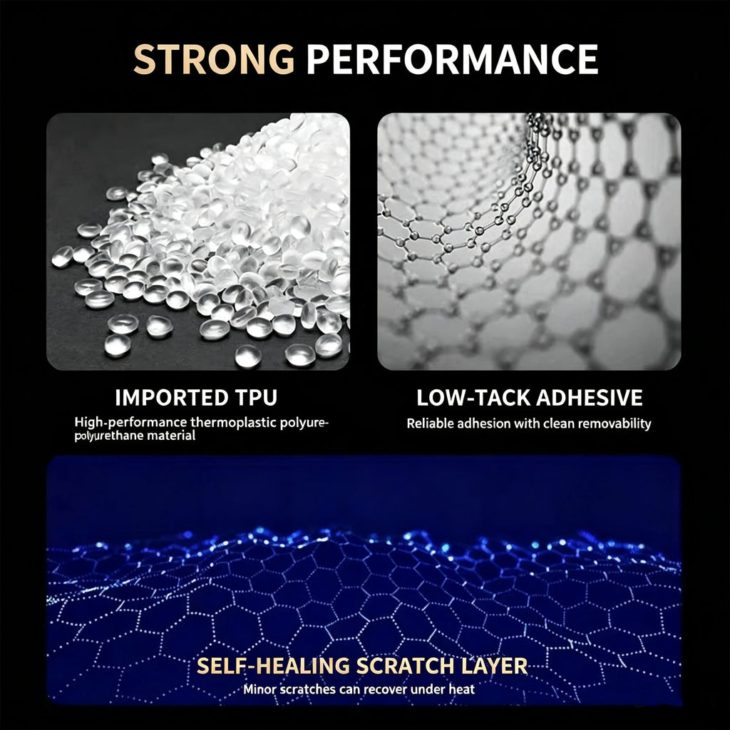 Suntek PPF 1.52X15m Anti-clash Glossy Transparent Self-adhesive TPU Paint Protection Film Color Changing Self Healing