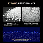 Suntek PPF 1.52X15m Anti-clash Glossy Transparent Self-adhesive TPU Paint Protection Film Color Changing Self Healing