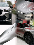 Metallic TPU Matte Liquid Metal Bright Silver Car Color Film Anti-scratch Vinyl Self Healing Anti Scratch Car Wrap Vinyl