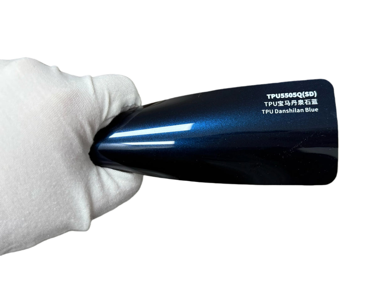 3M TPU 1.52m*16.5m Car Wrap Vinyl Film Paint Protection Film PPF Color Changing Car Wrap Anti Yellowing TPU Danshilan Blue