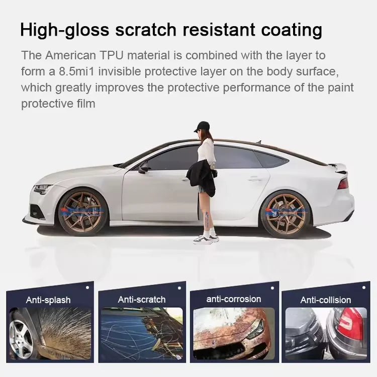 1.52*15m High Quality Anti Scratch Transparent Car Paint Protection Film Sticker PPF Suntek Quality Suntek Ppf TpU