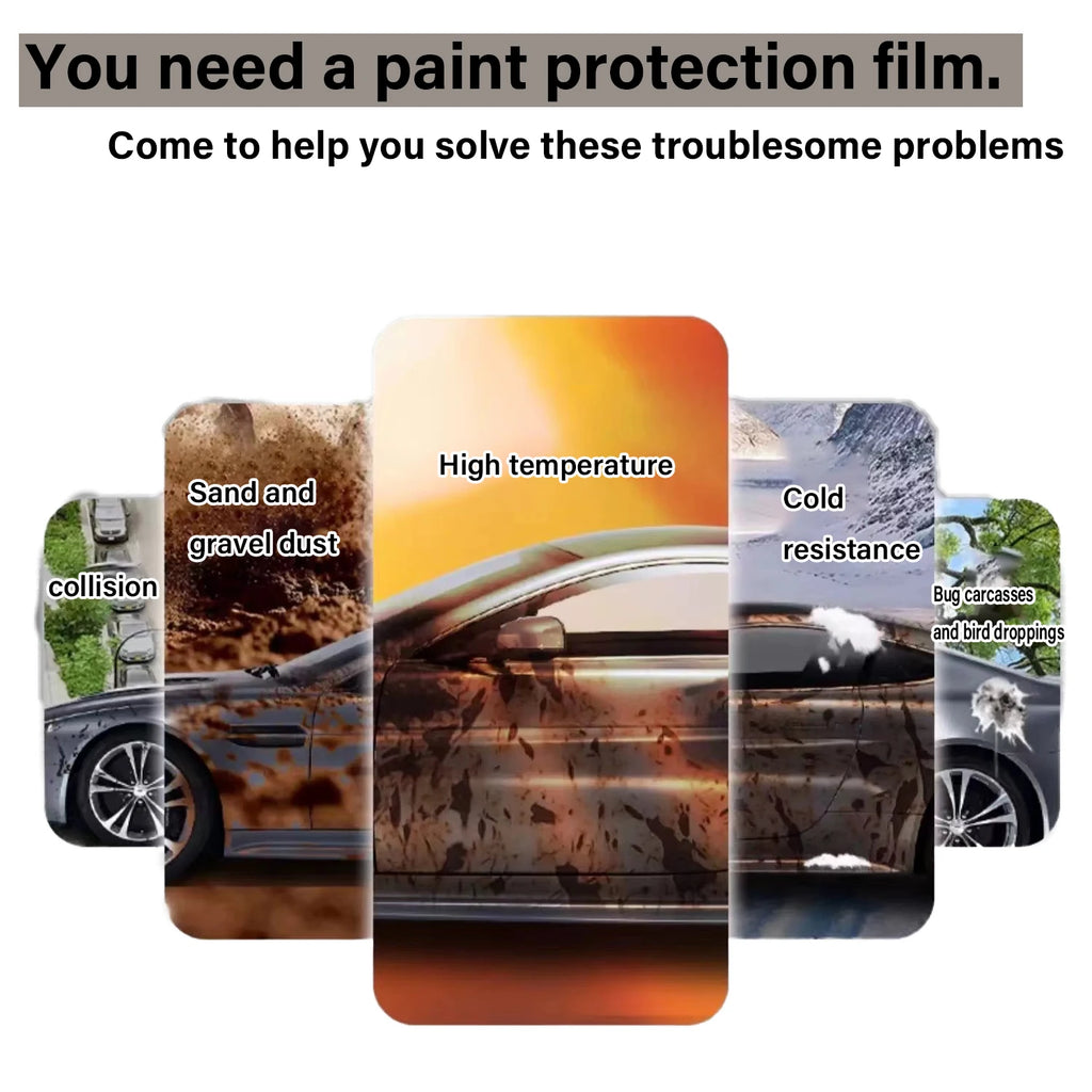 3M USA High Quality Clear PPF Paint Protection Film Roll Self-Healing TPU Free Customised Logo for Car Wrapping