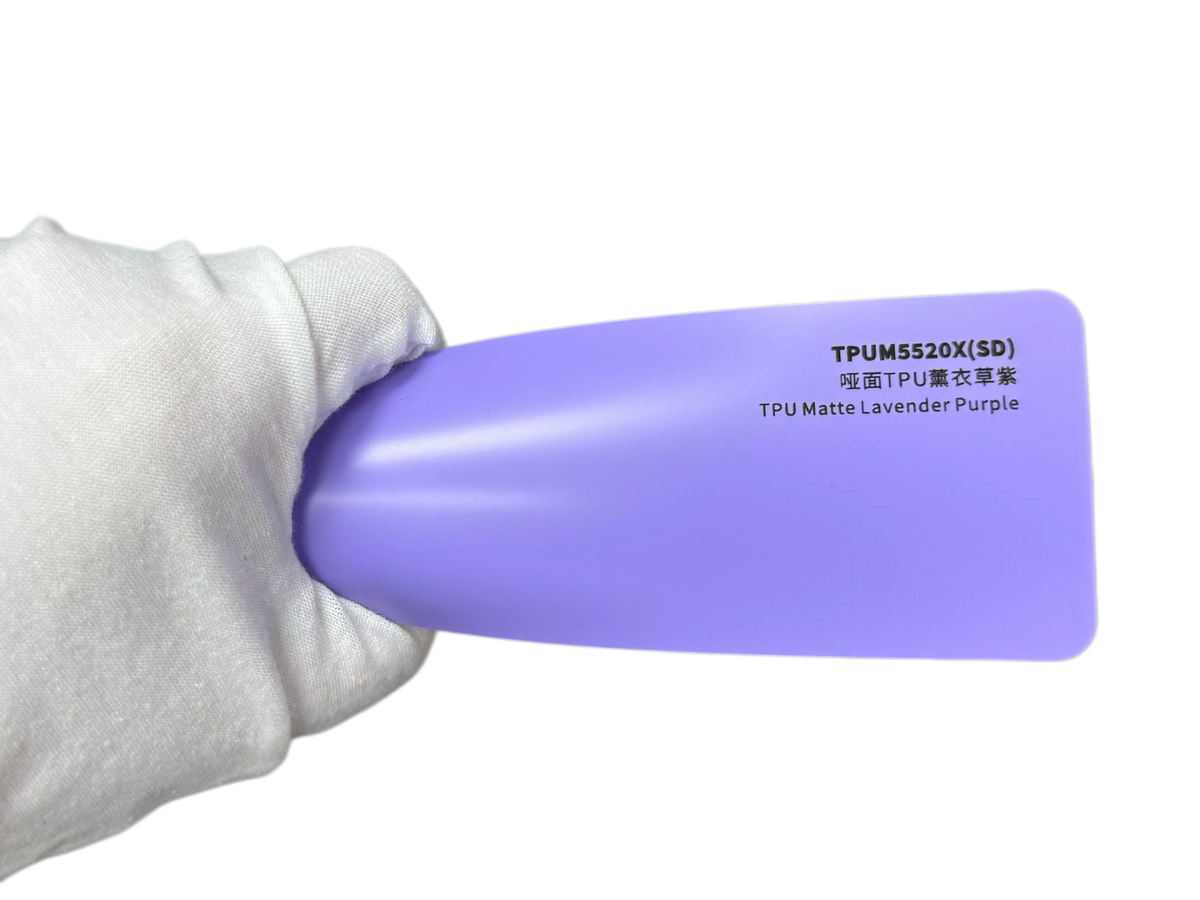 Wholesale Ultra-dump 3M TPU Matte Lavender Purple Anti Scratch Color Changing 1.52*17M Vinyl High Body Car Wrap Anti-yellow