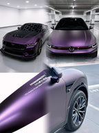 Wholesale Ultra-dump 3M TPU Matte Pinot Noir Purple Anti Scratch Color Changing 1.52*17M Vinyl High Body Car Wrap Anti-yellow