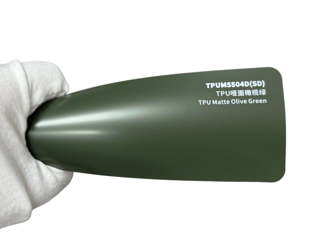 Suntek 1.52*16.5mCar Wrap Vinyl Film PaintProtectionFilm PPF Suntek Color Changing Car Wrap Anti Yellowing TPU Matte Olive Green