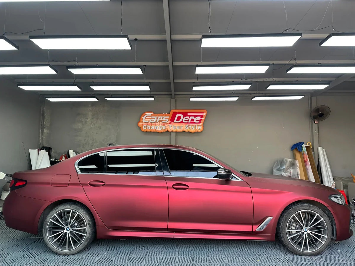 3M Hot Sale White Matte Car Vinyl Wrap Film Colorful Plating with Satin Color PVC Material Body Position Anti-Scratch Function