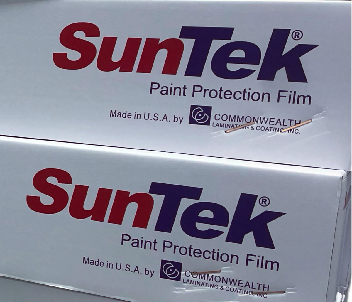 12 Years Warranty USA SUNTEK Quality Hydrophobic 7mil 7.5mil Clear TPU PPF 1.52*15m Roll Tint Film Self-Healing for Car Wrap