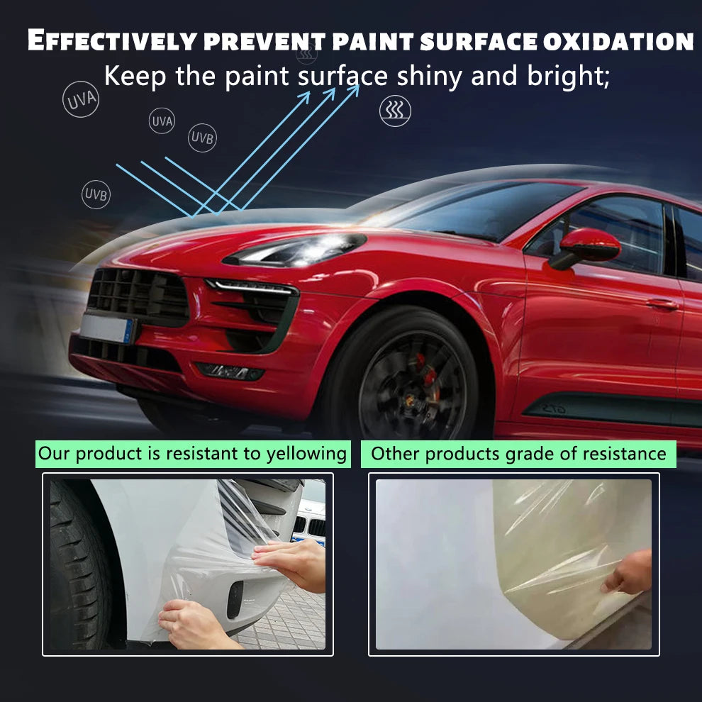 Gloss Armor Wholesale Nano Coating Car Film Roll Anti-Yellow Clear PPF with OEM Nice Box Body Position Paint Protection