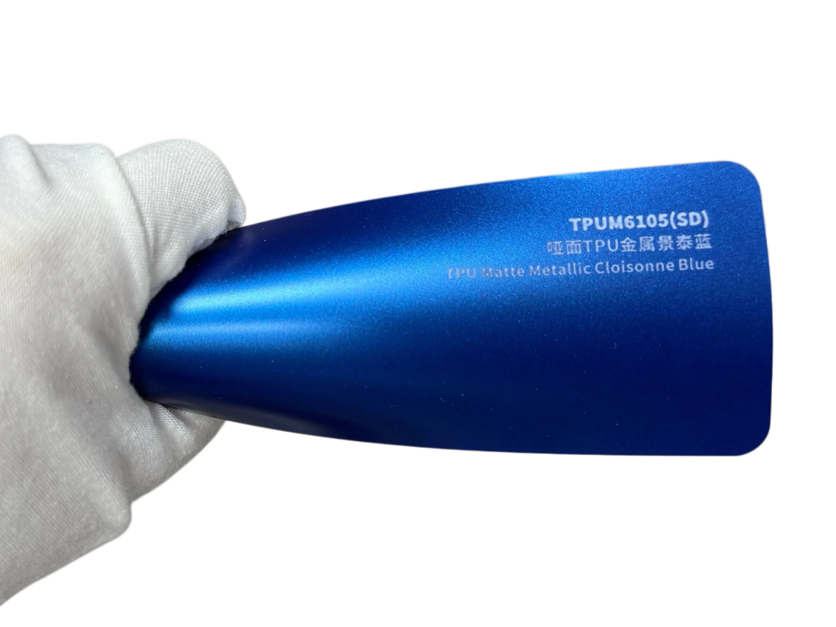 Llumar TPU Car Wrap Vinyl Film PaintProtectionFilm PPF  Color Changing Car Wrap Anti Yellowing TPU Matte Metallic Cloisonne Blue