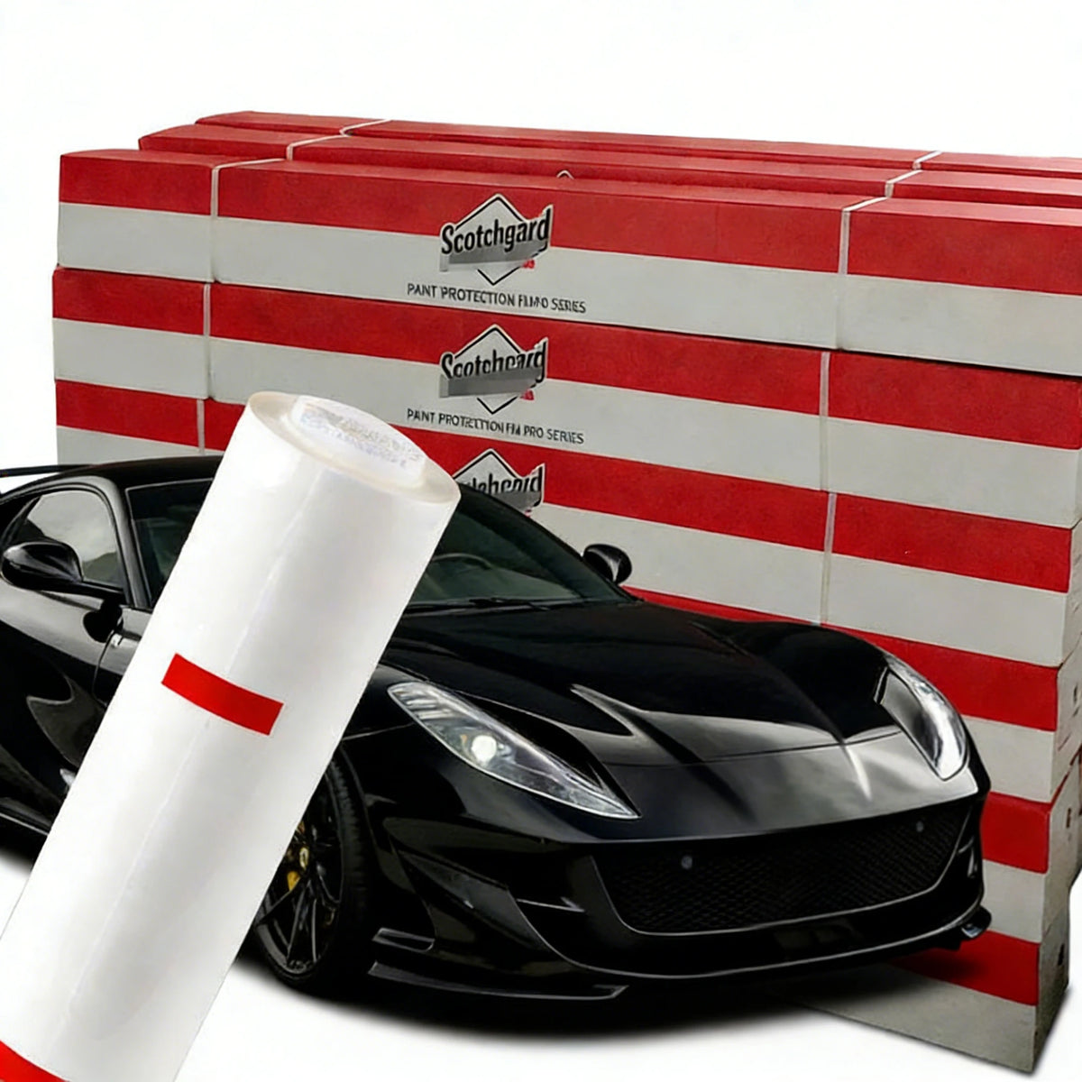 3M Professional Matte Black Ppf Paint Protection Film Cover Car Vehicle Surface Tpu Self Healing Gloss Vinyl Wrap Roll
