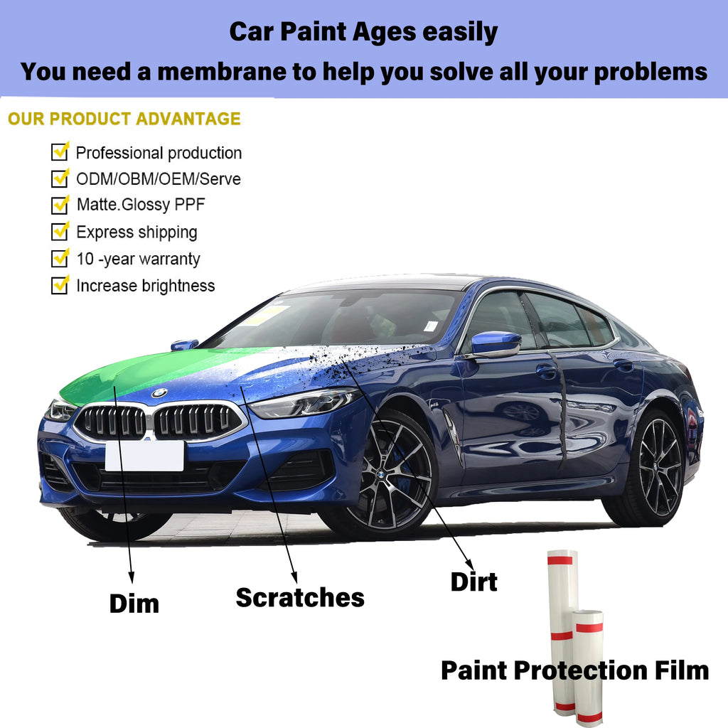 Suntek PPF Transparent Paint Protection Film Anti-scratch Self Healing Tpu Stealth Suntek Cap Ppf Paint Protection Film Suntek