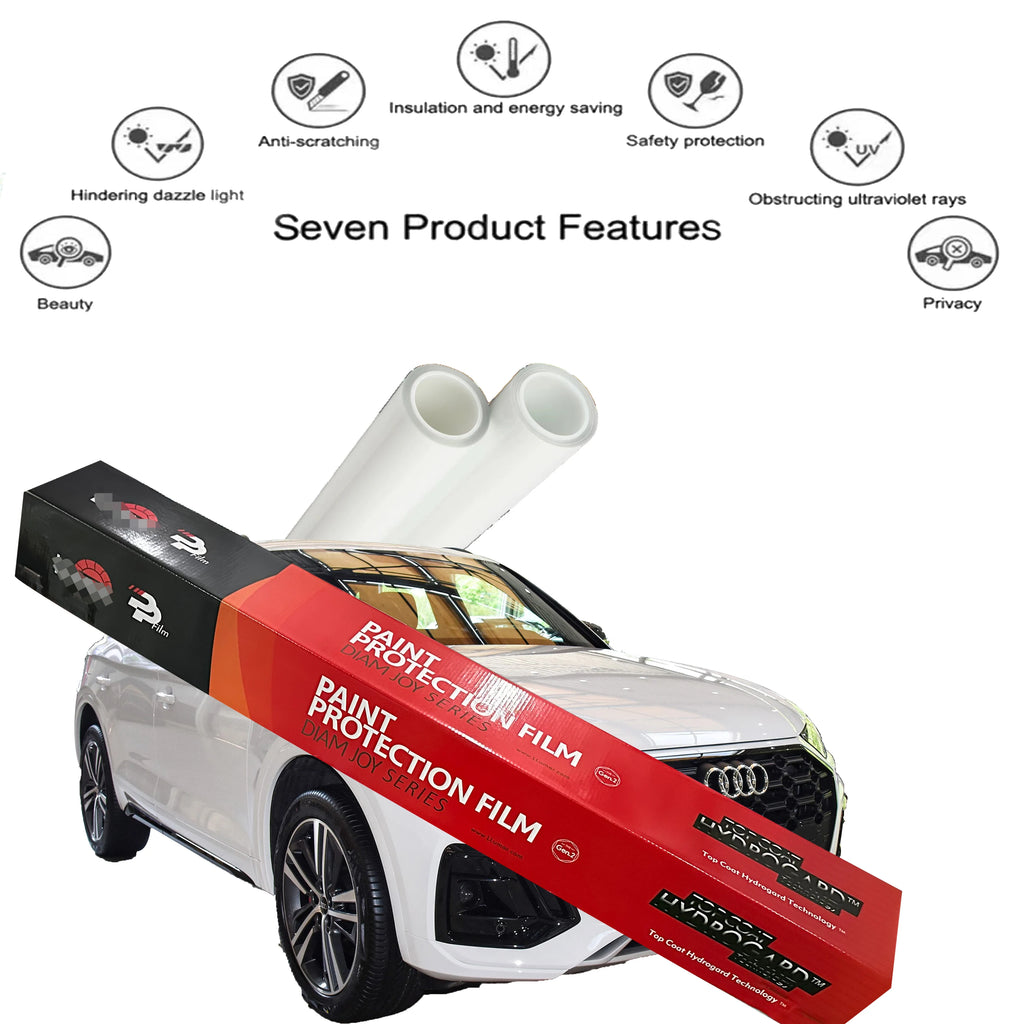 Llumar PPF TPU Transparent Glossy USA Car Protect Paint Films for 10 Years Unchanged Yellow Paint Protection TPU PPF 1.52*15M