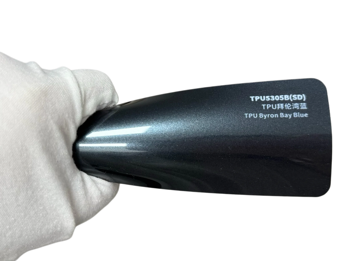 3M 1.52m*16.5m High Quality Glossy White Anti Yellowing TPU Color Changing Film Auto Vinyl Wrap for Car Body TPU Byron Bay Blue
