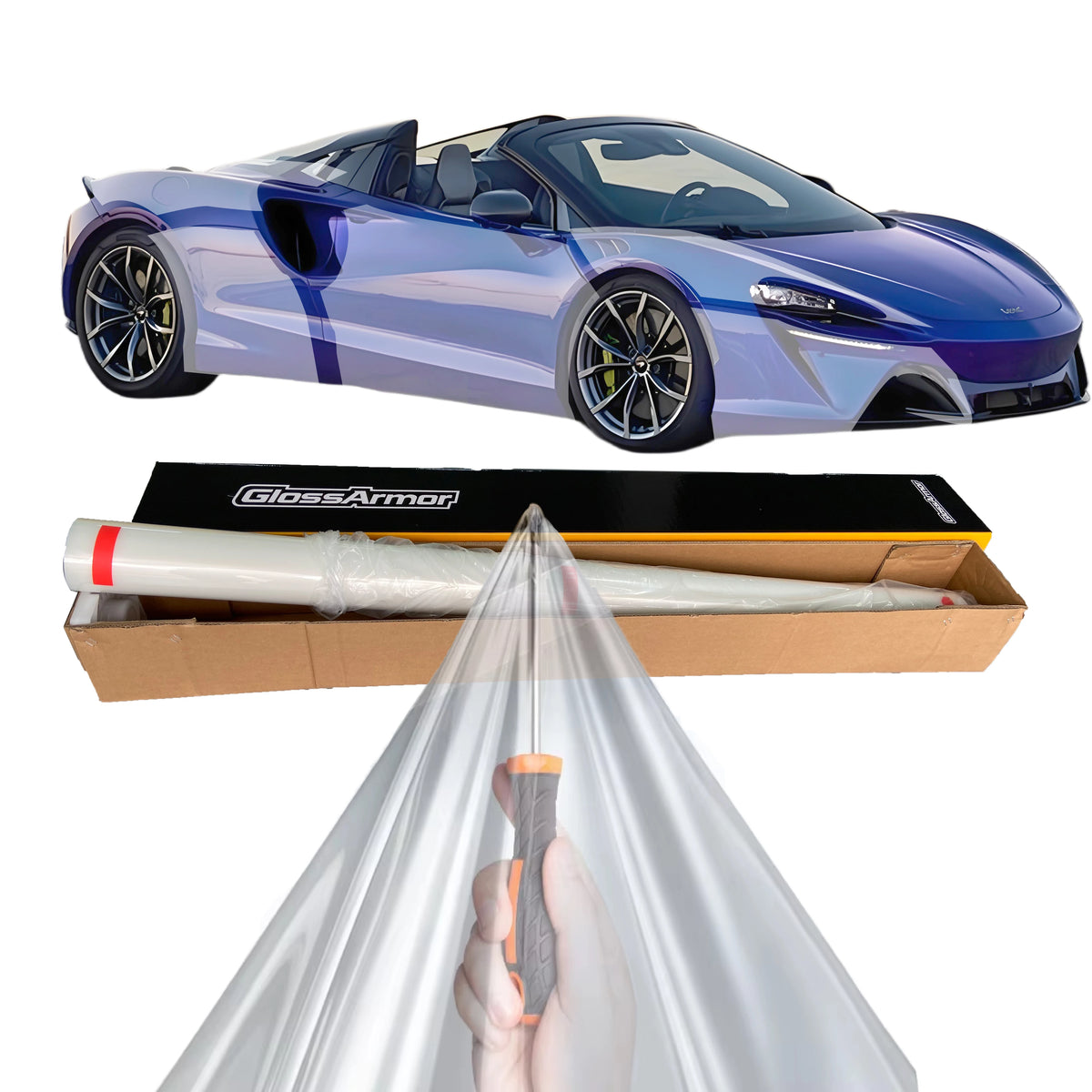 High Gloss TPU Film TPH PPF Car Paint Protection Custom USA Quality Low Price Body Wrap Sample Available