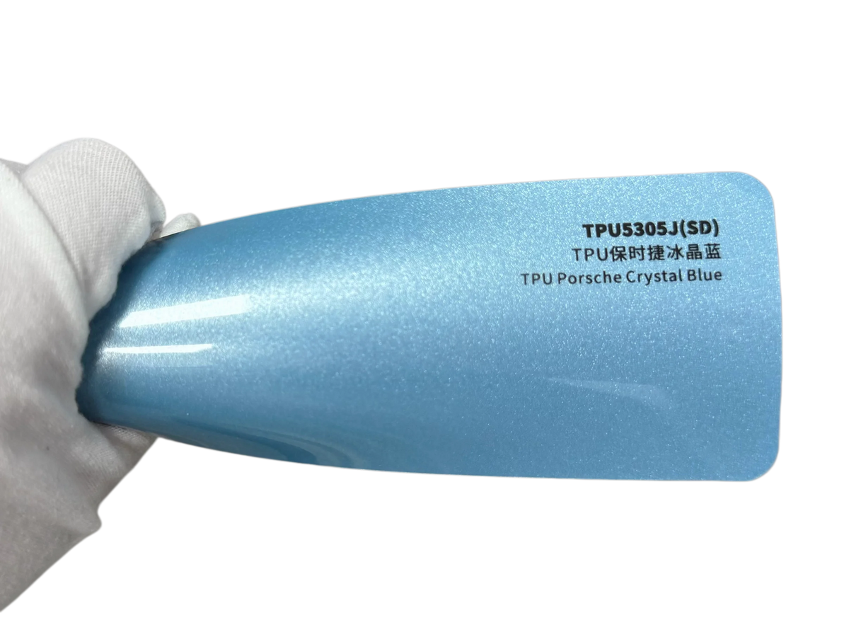 3M TPU 1.52*16.5m Car Wrap Vinyl Film PaintProtectionFilm PPF Llumar Color Changing Car Wrap Anti Yellowing TPU Marina Bay Blue