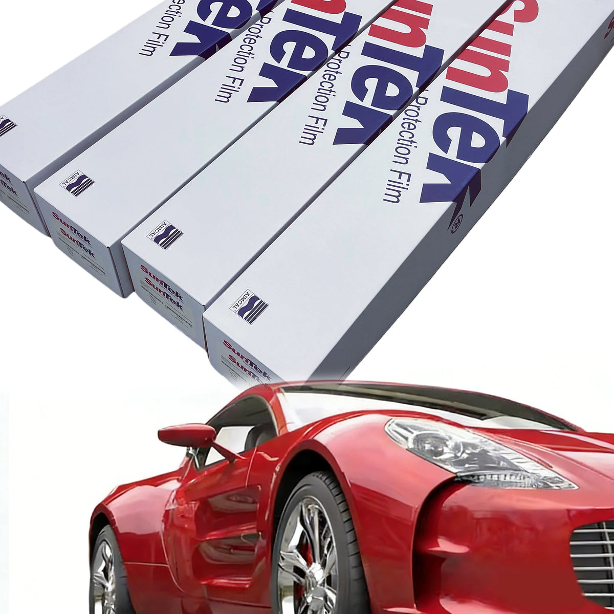 Suntek PPF Clear Anti Scratch Self-adhesive Transparent Paint Protection Film Ashland Glue TPU PPF USA SunTek 10 Years Warranty