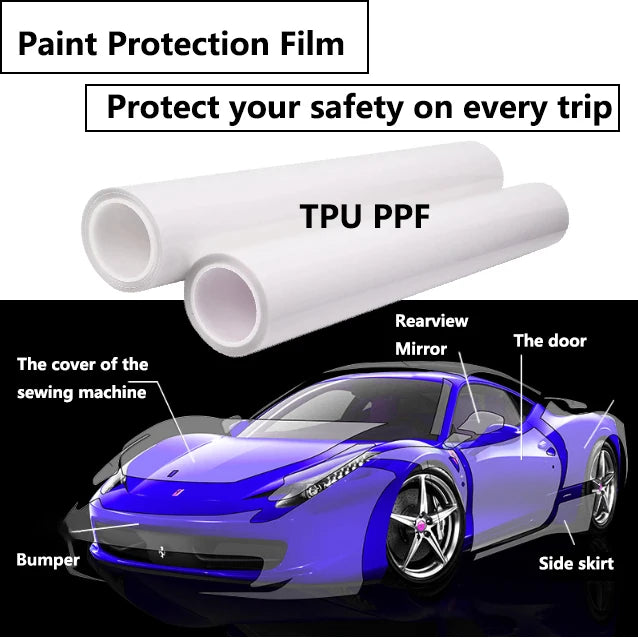 LLUMAR Quality TPU Paint Protection Film Top Coating Self Healing Anti Scratch Color Changing Features Provides Full Body Car