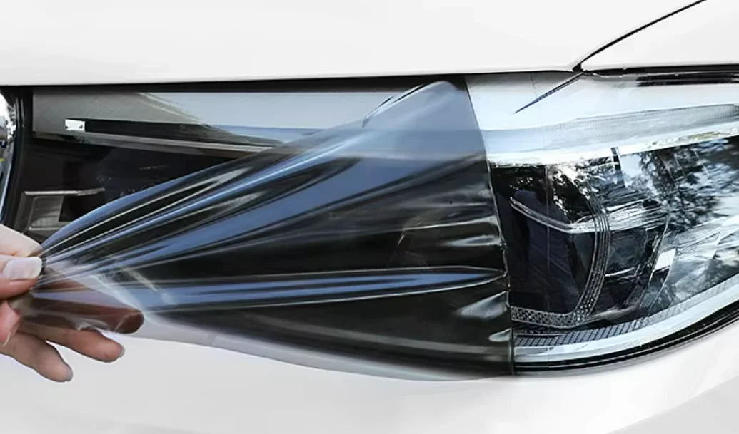 Gloss Armor Innovations 7.5Mil HD Photochromic TPU Film Transparent Turn Black Car Headlight Protective Film Self-Healing