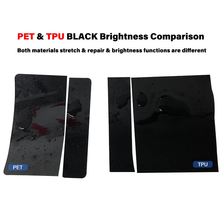 Gloss Armor Transparent Clear 7.5 Mil Car Paint Protection Film PPF TPU Wrap Self Healing Anti-Scratch 10 Year Warranty UV/IR