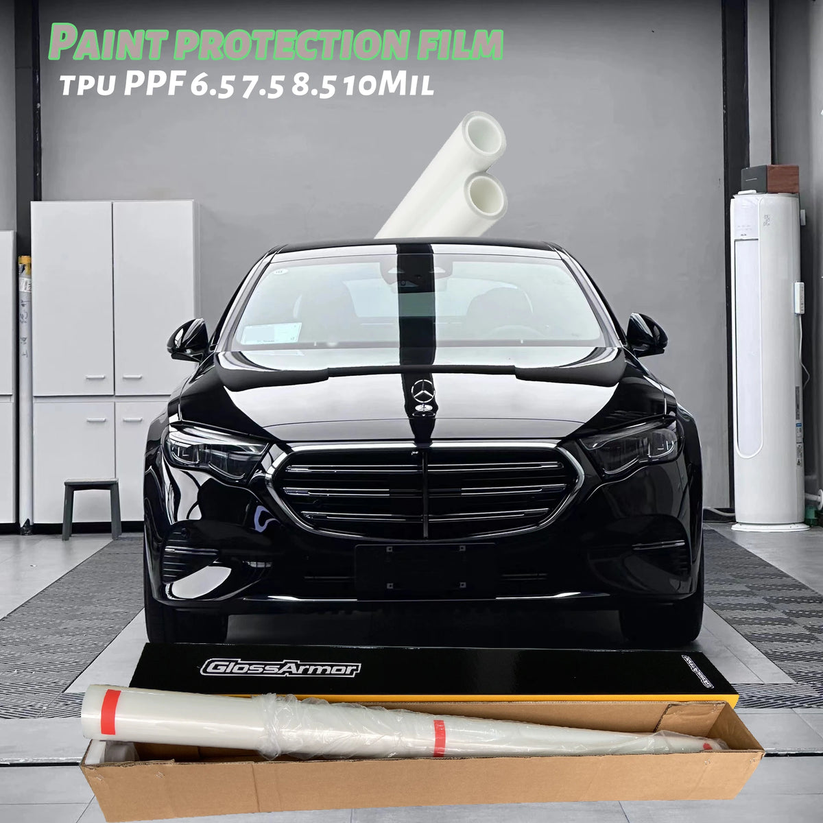 Gloss Armor TPU PPF Paint Protection Film Roll 10-Year Warranty Imported Self-Healing 25°C TPH Coating for Car Body