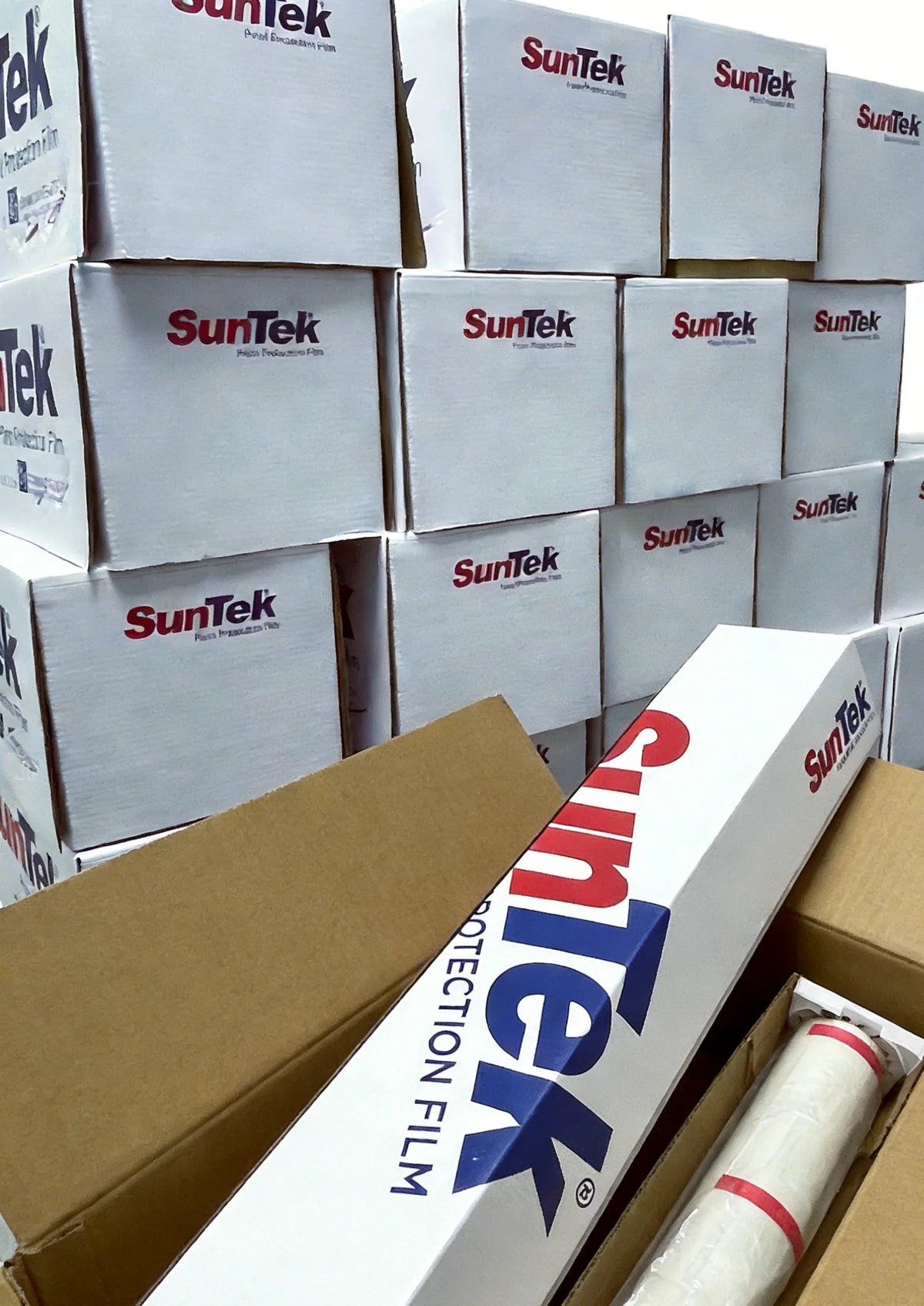 12 Years Warranty USA SUNTEK Quality Hydrophobic 7mil 7.5mil Clear TPU PPF 1.52*15m Roll Tint Film Self-Healing for Car Wrap