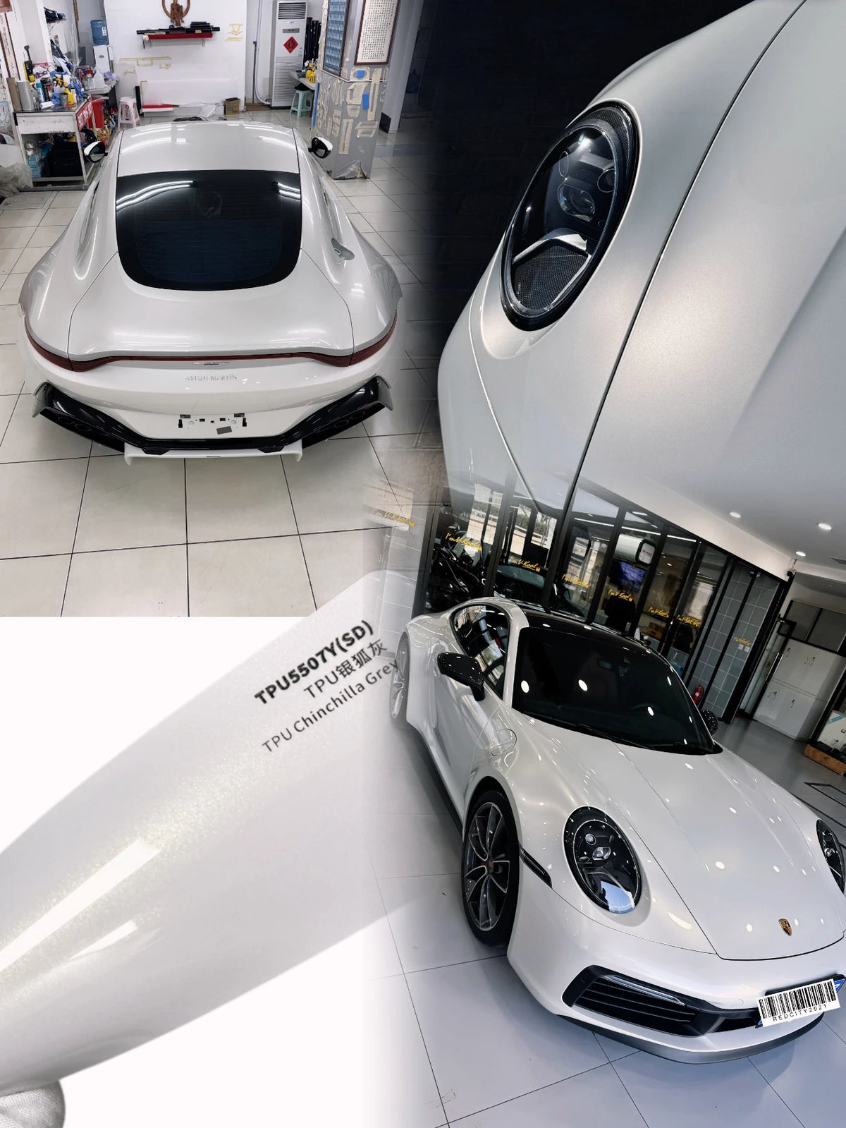 Llumar 1.52*16.5m Car Wrap Film Paint Protection Film (PPF) Color Changing Anti-Yellowing TPU Chinchilla Grey UV/IR Protection