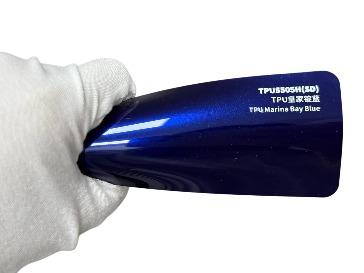 3M TPU 1.52*16.5m Car Wrap Vinyl Film PaintProtectionFilm PPF Llumar Color Changing Car Wrap Anti Yellowing TPU Marina Bay Blue