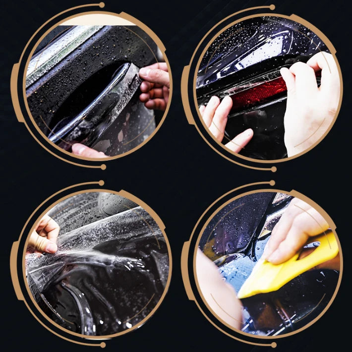Gloss Armor 8.5mil Clear Paint Protection TPU PPF Film Glossy Self-Adhesive Wrap for Vehicle Body Auto-Repaired Car Films