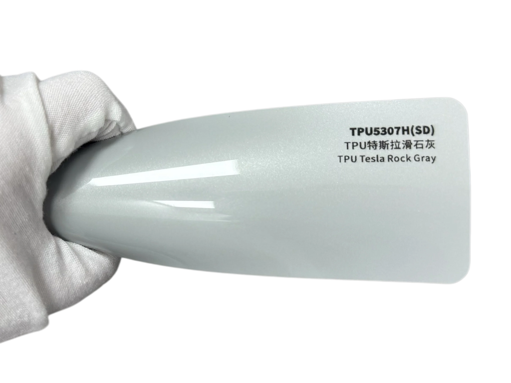 TPU Cast Polymeric Factory Direct TPU Tesla Rock Gray Car Wrap Vinyl 1.52x17M Car Stickers Self-Adhesive Vinyl Color Change