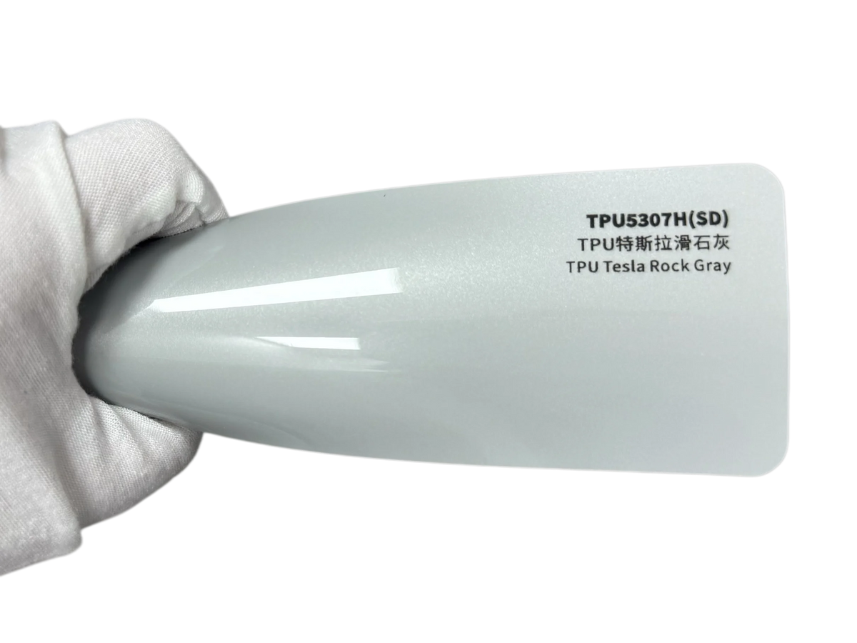 TPU Cast Polymeric Factory Direct TPU Tesla Rock Gray Car Wrap Vinyl 1.52x17M Car Stickers Self-Adhesive Vinyl Color Change